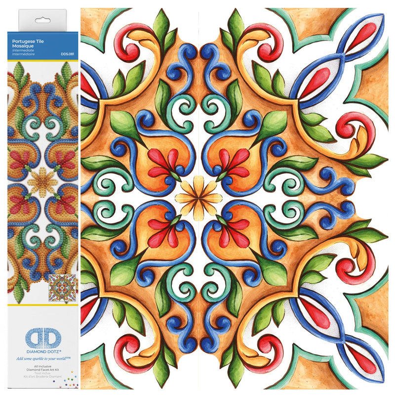 DIAMOND DOTZ - Portugese Tile 38.5x38.5 Toys & Games