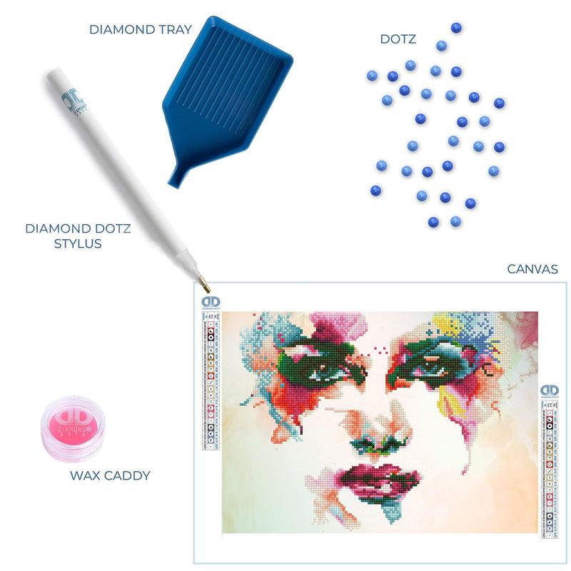DIAMOND DOTZ - Rainbow Dream 48x36 Toys & Games