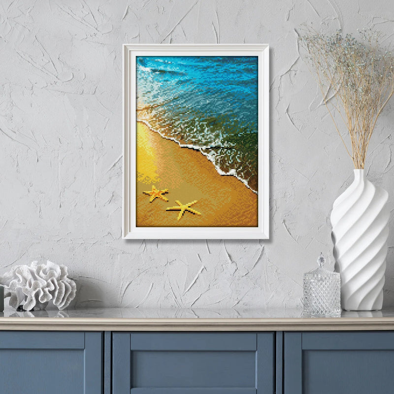 DIAMOND DOTZ - SUMMER DREAMS (11" x 16" - 29cm x 41cm) Arts & Crafts