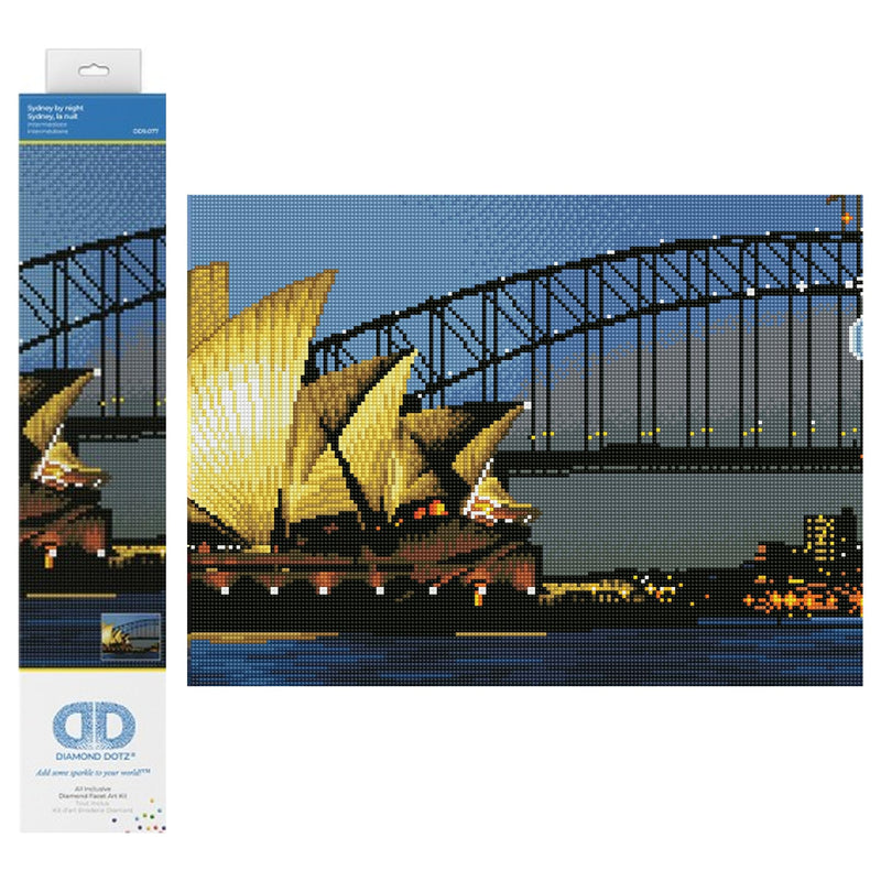 DIAMOND DOTZ - Sydney by night 58.8x48.64 Toys & Games