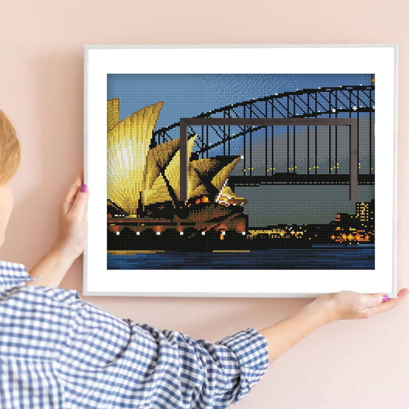 DIAMOND DOTZ - Sydney by night 58.8x48.64 Toys & Games