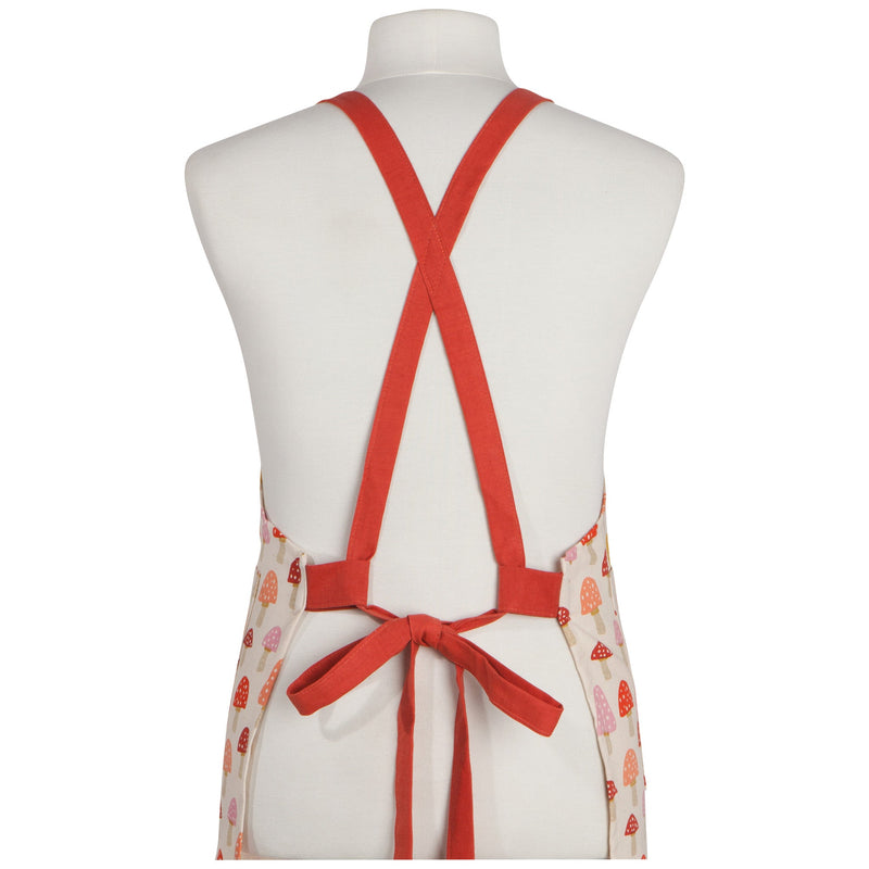 Jubilee - Toadstool Apron & Dishtowel Set - back view