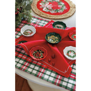 Now Designs - Wreaths Christmas Napkins Set of 4 - lifestyle