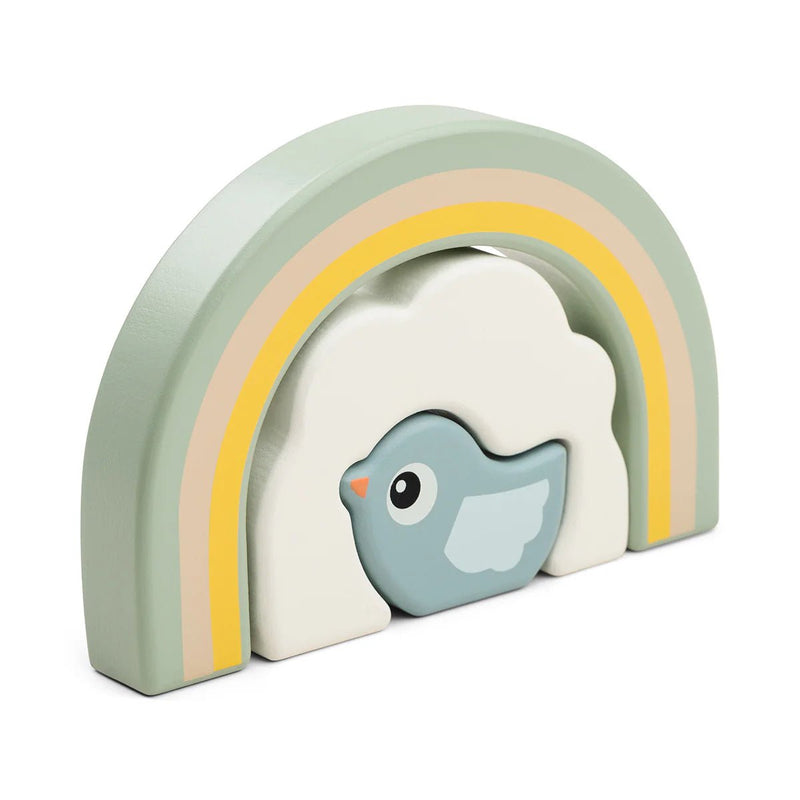 Done by Deer - Stacking tunnel Birdee Colour mix Toys & Games