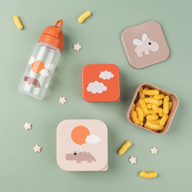 Done by Deer - Straw bottle Home & Kitchen Happy clouds Papaya
