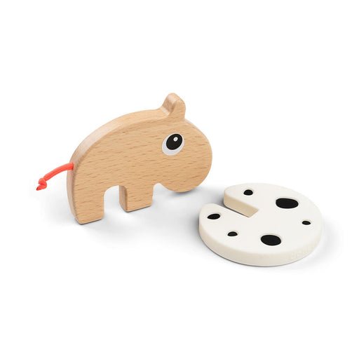 Done by Deer - Tiny grip toy Ozzo Colour mix Mother & Baby