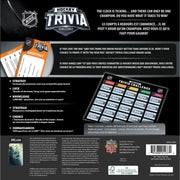 MasterPieces - NHL - Hockey Trivia Challenge Board Game — Back packaging