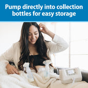 Dr Brown's - 4 oz/120 mL Narrow Breastmilk Collection Bottles, 4 - Pack Mother & Baby