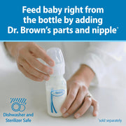 Dr Brown's - 4 oz/120 mL Narrow Breastmilk Collection Bottles, 4 - Pack Mother & Baby