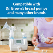 Dr Brown's - 4 oz/120 mL Narrow Breastmilk Collection Bottles, 4 - Pack Mother & Baby