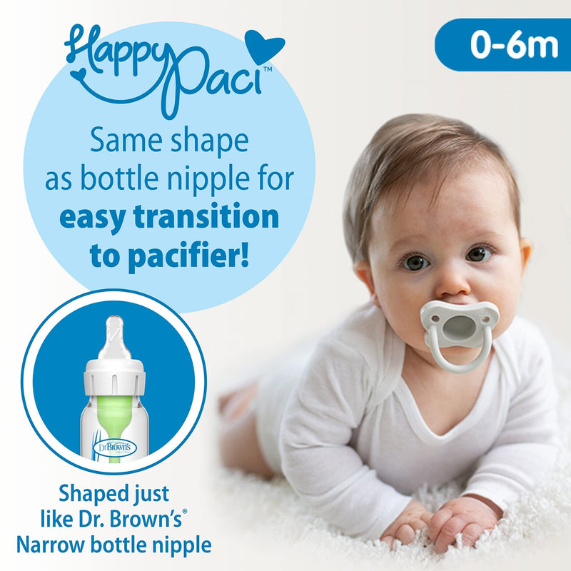 Dr Brown's - 4oz/120mL Narrow Anti - colic Options+ Breast to Bottle Feeding Set Mother & Baby