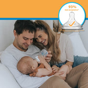 Dr Brown's - 5oz/150mL Glass Wide - Neck Anti - colic Options+ Baby Bottle, 2 - Pack Mother & Baby