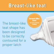 Dr Brown's - 5oz/150mL Glass Wide - Neck Anti - colic Options+ Baby Bottle, 2 - Pack Mother & Baby