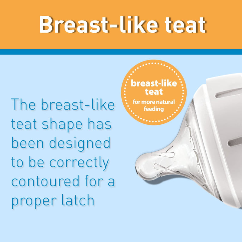 Dr Brown's - 5oz/150mL Glass Wide - Neck Anti - colic Options+ Baby Bottle, 2 - Pack Mother & Baby