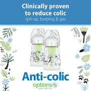 Dr Brown's - 5oz/150mL Wide - Neck Anti - colic Options+ Baby Bottle, Jungle, 2 - Pack Mother & Baby