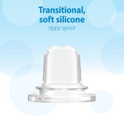 Dr Brown's - 8oz/250mL Narrow Anti - colic Options+ Baby Bottle to Sippy Starter Kit, Pink Hearts, 1 - Pack Mother & Baby