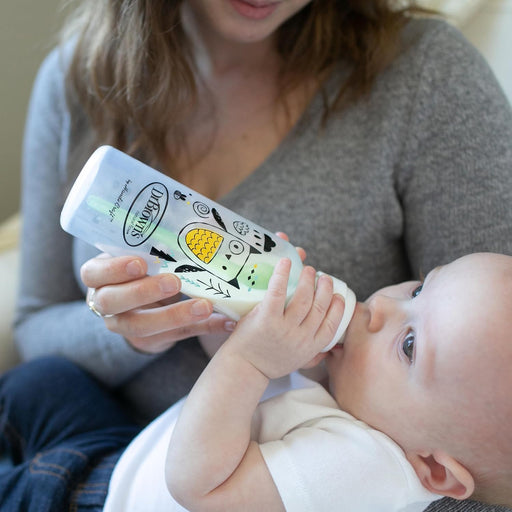 Dr Brown's - 8oz/250mL Narrow Anti - colic Options+ Baby Bottle,Bear/Owl, 2 - Pack Mother & Baby