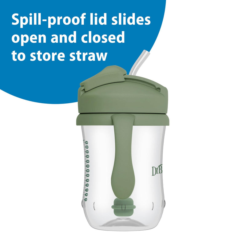 Dr Brown's - 9oz/270mL Baby's 1st Straw Cup Mother & Baby Dark Blue
