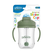 Dr Brown's - 9oz/270mL Baby's 1st Straw Cup Mother & Baby Dark Blue