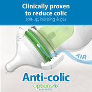 Dr Brown's - 9oz/270mL Glass Wide - Neck Anti - colic Options+ Baby Bottle, 1 - Pack Mother & Baby