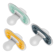 Dr Brown's - Advantage One - Piece Pacifiers, 0 - 6m, Neutral, 3 - Pack Mother & Baby