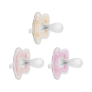 Dr Brown's - Advantage One - Piece Pacifiers, 0 - 6m, Pink, Purple, Ecru, 3 - Pack Mother & Baby