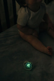 Dr Brown's - Advantage Pacifier, Stage 2, Scooter Squirrel and Glow in the Dark Purple Nature, 4 - Pack Mother & Baby