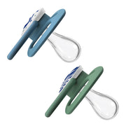 Dr Brown's - Advantage Pacifier, Stage 2, Skateboard Snail and Glow in the Dark Blue Nature, 4 - Pack Mother & Baby