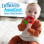 Dr Brown's - AquaCool Water - Filled Teether, Pineapple and Apple, 2 - pack Mother & Baby