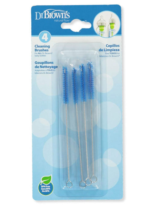 Dr Brown's - Baby Bottle Cleaning Brushes, 4 - Pack Mother & Baby