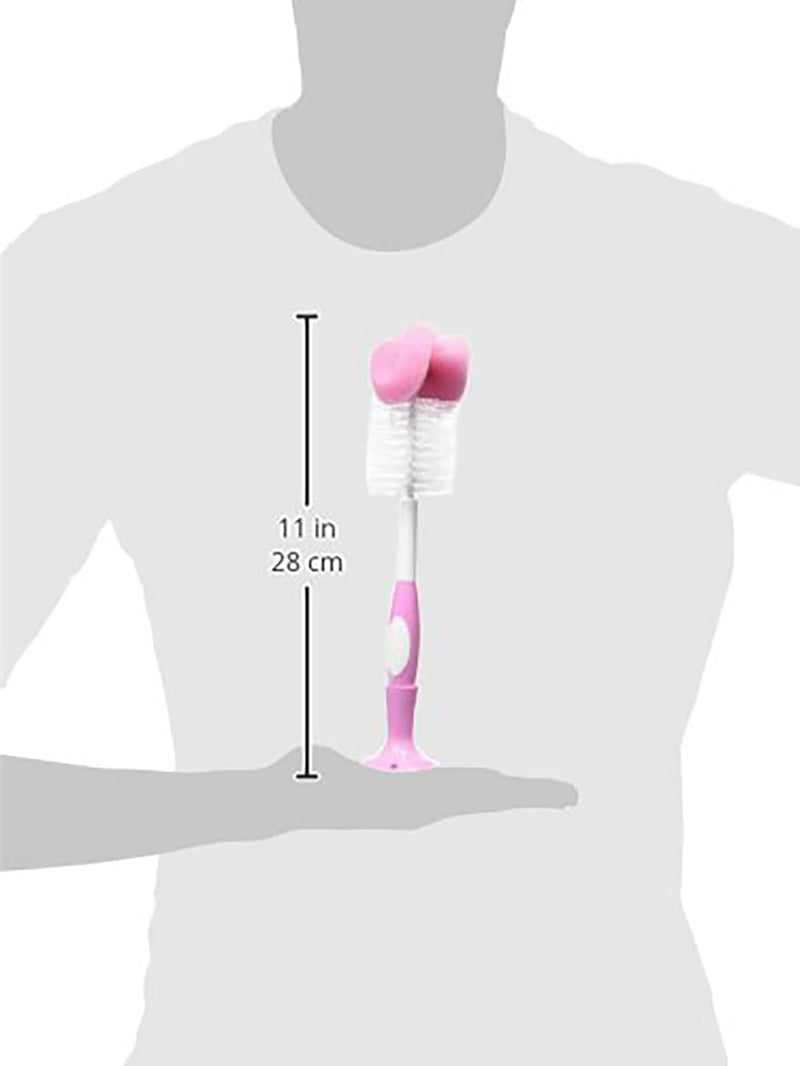 Dr Brown's - Bottle Brush, Pink 2 - Pack Mother & Baby