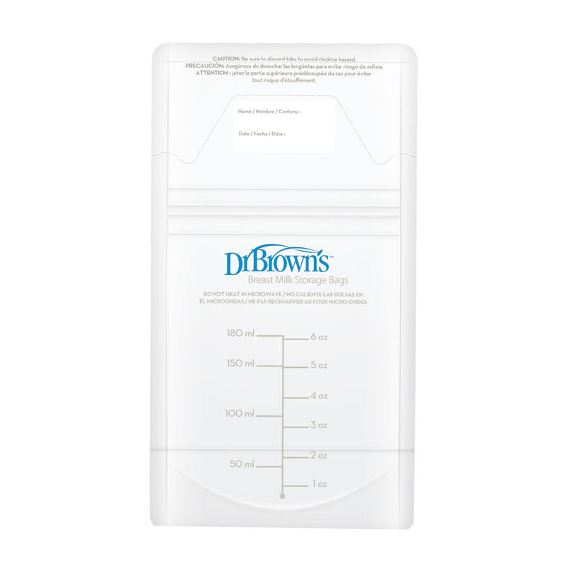 Dr Brown's - Breast Milk Storage Bags (100) Mother & Baby