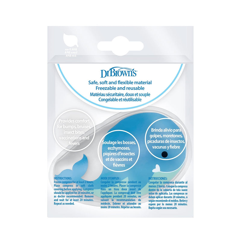 Dr Brown's - Cold Compress, Polar Bear and Whale, 2 - Pack Mother & Baby