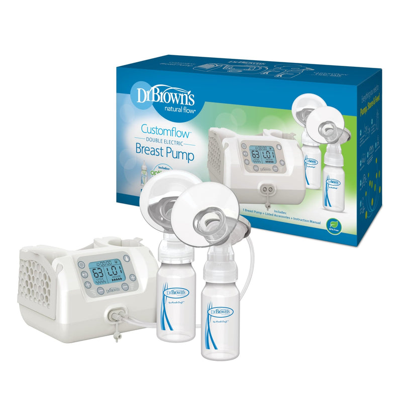 Dr Brown's - Customflow Double Electric Breast Pump Mother & Baby