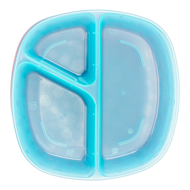 Dr Brown's - Divided Plates 3 - pack Mother & Baby