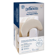 Dr Brown's - Feeding & Nursing Lap Support Pillow with Cover Mother & Baby Light Gray