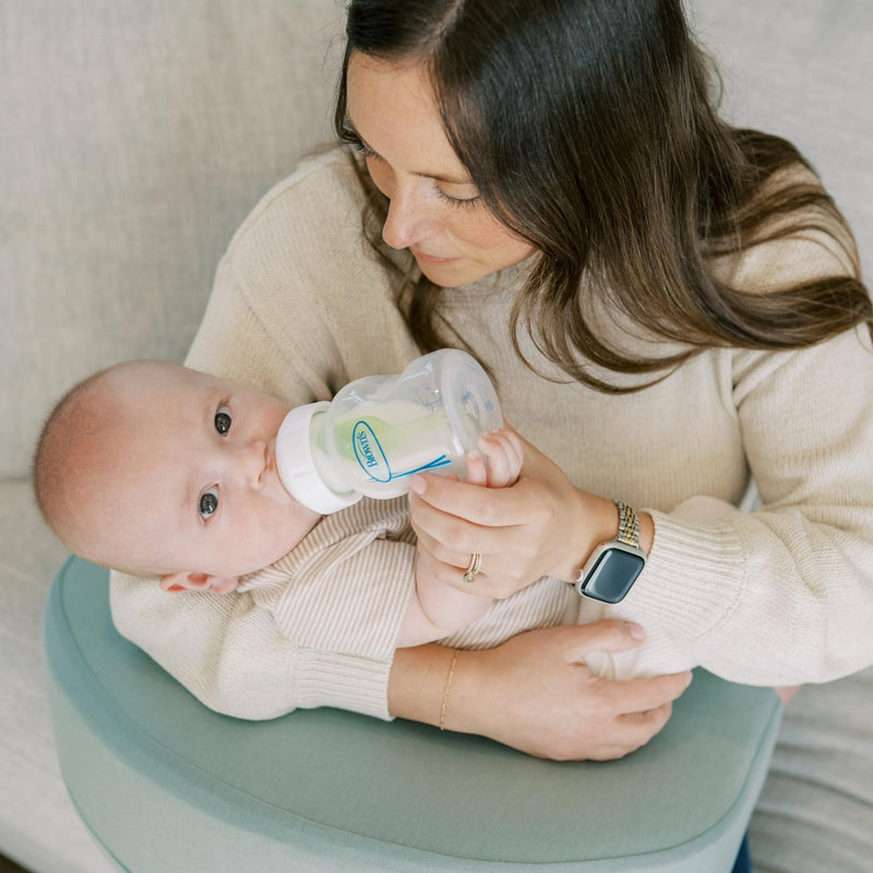 Dr Brown's - Feeding & Nursing Lap Support Pillow with Cover Mother & Baby Storm Green