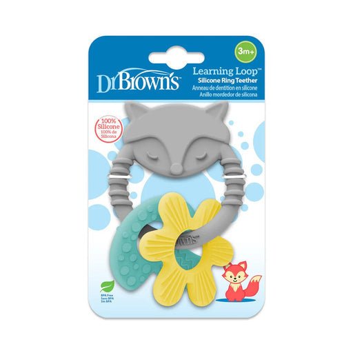 Dr Brown's - Fox Learning Loop Teether, Open PKG Mother & Baby
