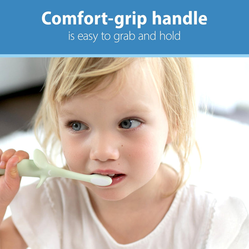 Dr Brown's - Infant - to - Toddler Toothbrush, Elephant, Mint, 1 - Pack Mother & Baby