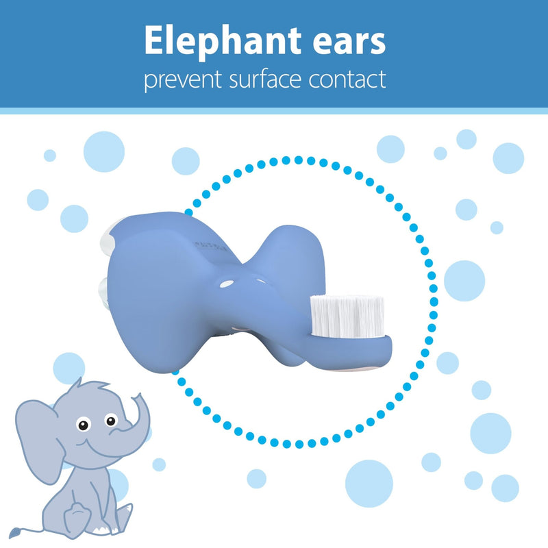 Dr Brown's - Infant - to - Toddler Toothbrush, Elephant, Pink, 1 - Pack Mother & Baby