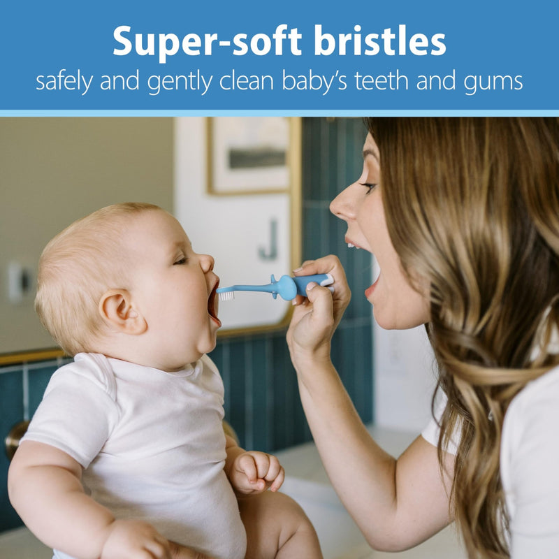 Dr Brown's - Infant - to - Toddler Toothbrush, Elephant, Pink, 1 - Pack Mother & Baby