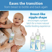 Dr Brown's - Level 2 Silicone Narrow Nipple, 2 - Pack Mother & Baby