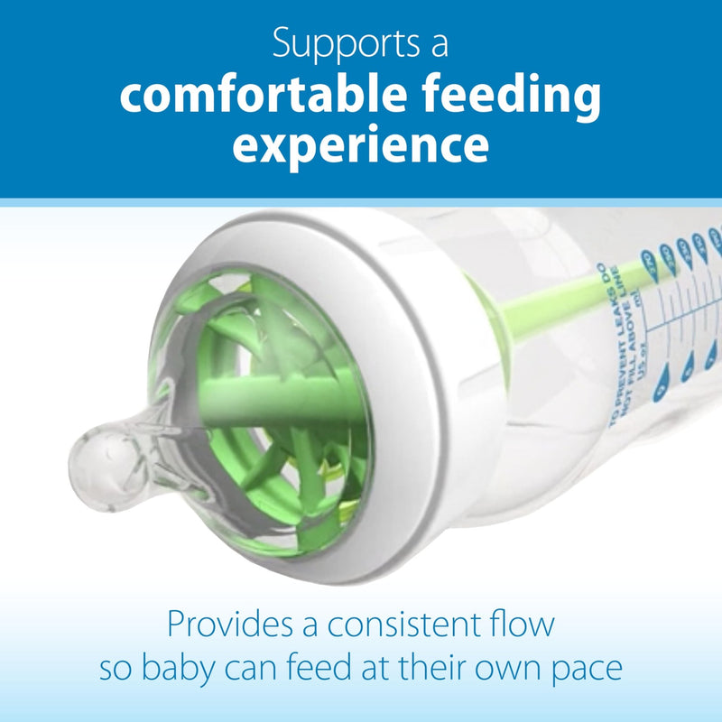 Dr Brown's - Level 3 Silicone Wide - Neck Nipple, 6 - Pack WEB Mother & Baby