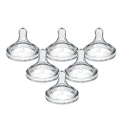 Dr Brown's - Level 3 Silicone Wide - Neck Nipple, 6 - Pack WEB Mother & Baby