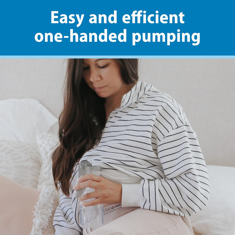 Dr Brown's - Manual Breast Pump with Silicone Shield Mother & Baby