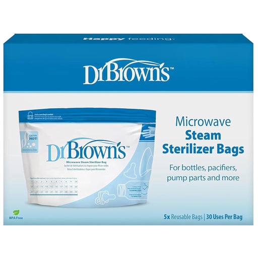 Dr Brown's - Microwave Steam Sterilizer Bags Mother & Baby