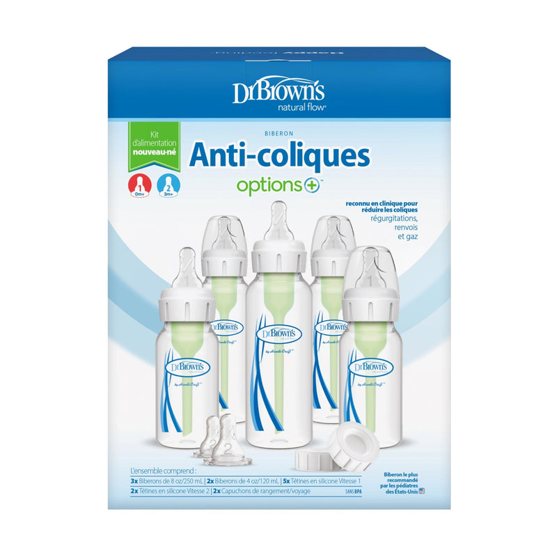 Dr Brown's - Naroow Anti - Colic Options+ Baby Bottleborn Gift Set Mother & Baby