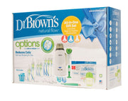Dr Brown's - Narrow Anti - colic Options+ Baby Bottle All - In - One Gift Set Mother & Baby