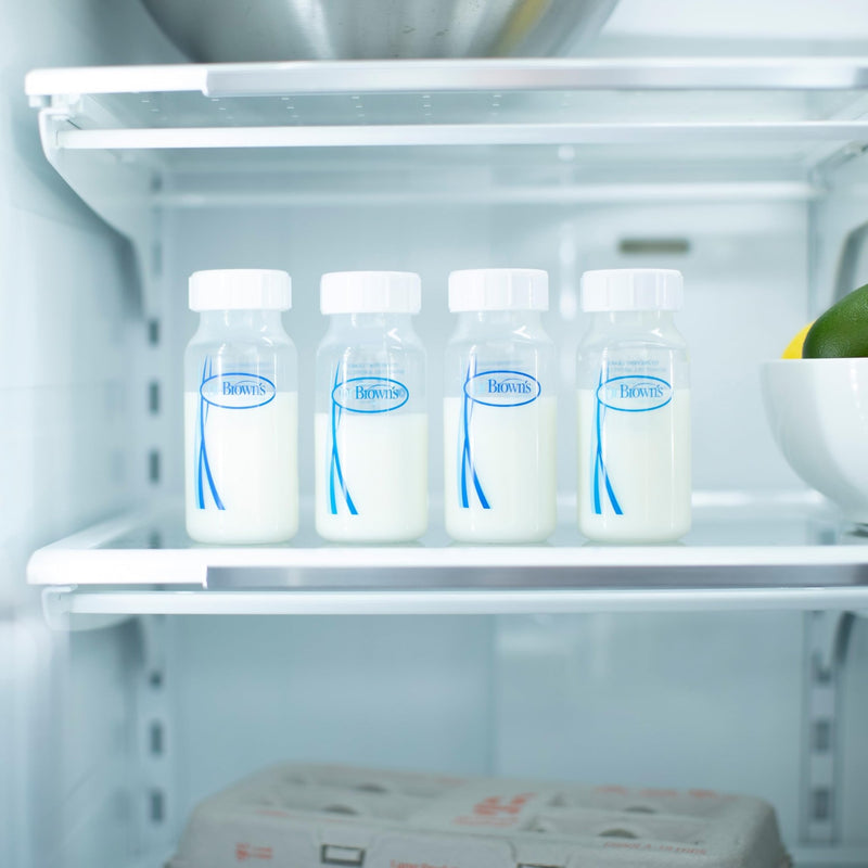 Dr Brown's - Narrow Baby Bottle Storage/Travel Caps, 3 - Pack Mother & Baby