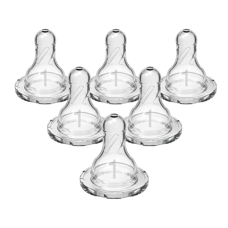 Dr Brown's - Narrow Level 1 Nipple, 6 - Pack for internet sales Mother & Baby